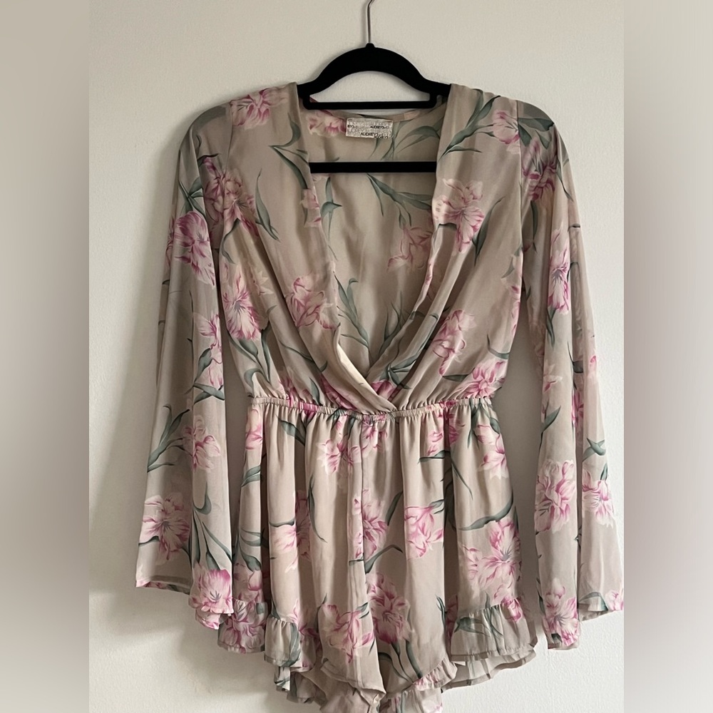 Audrey 3+1 Floral Romper